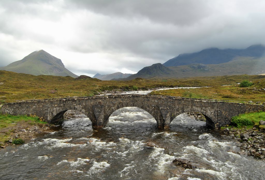 Rapids under the bridge - Isle of Skye - Scotland